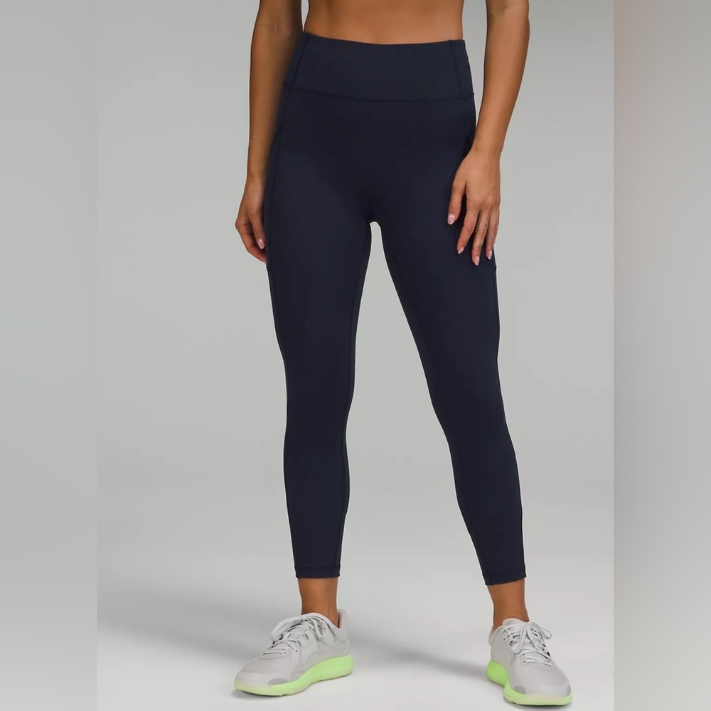 Lululemon Women's Navy Blue High-Rise